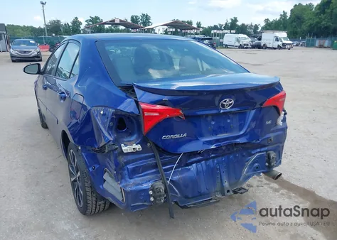 2018 Toyota Corolla Se z USA, uszkodzony, nr VIN 2T1BURHE0JC058893